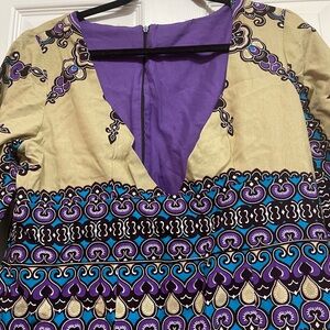 Custom made from Africa for prom size 14